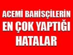 Acemi bahisçilerin en çok yaptığı hatalar