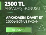 Tipobet 2500 TL arkadaş bonusu